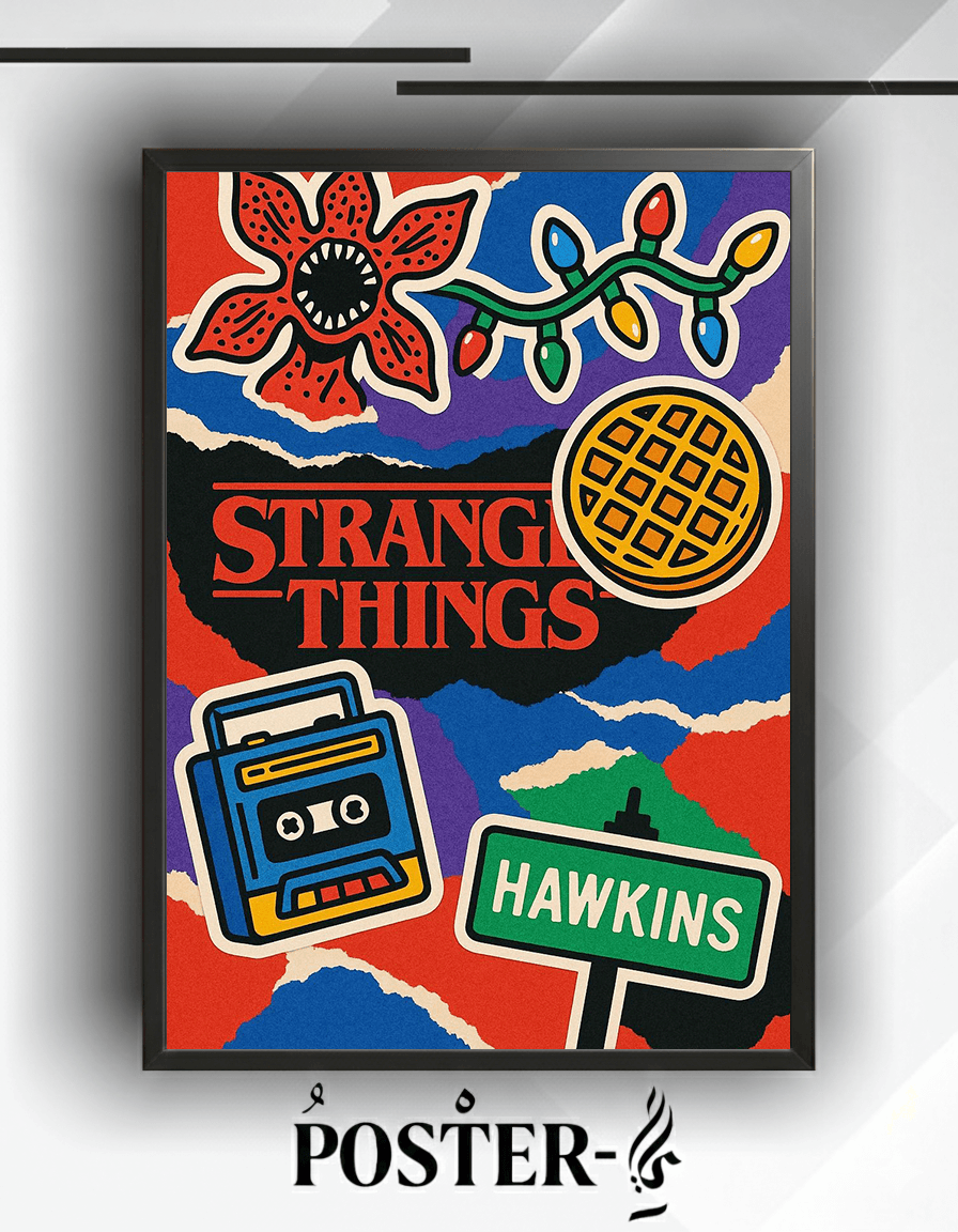 STRANGER THINGS COLORED